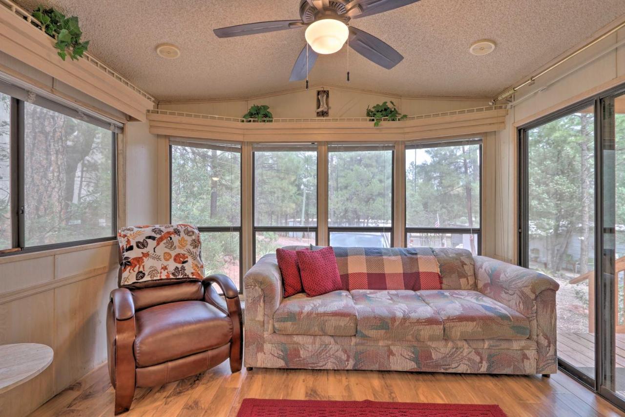 Show Low Home With Deck And Grill - 13 Mi To Hon-Dah! 外观 照片